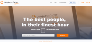 5 peopleperhour.com  300x137 - Finalmente! 6 Melhores Sites Para Trabalhar Como Freelancer